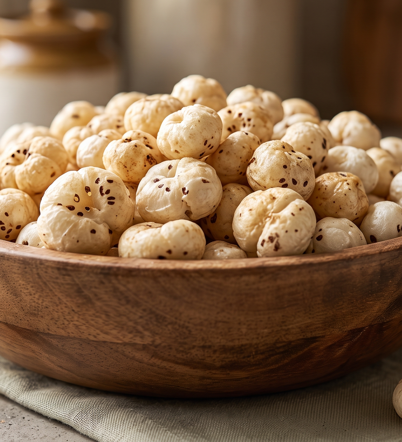 Roasted plain makhana